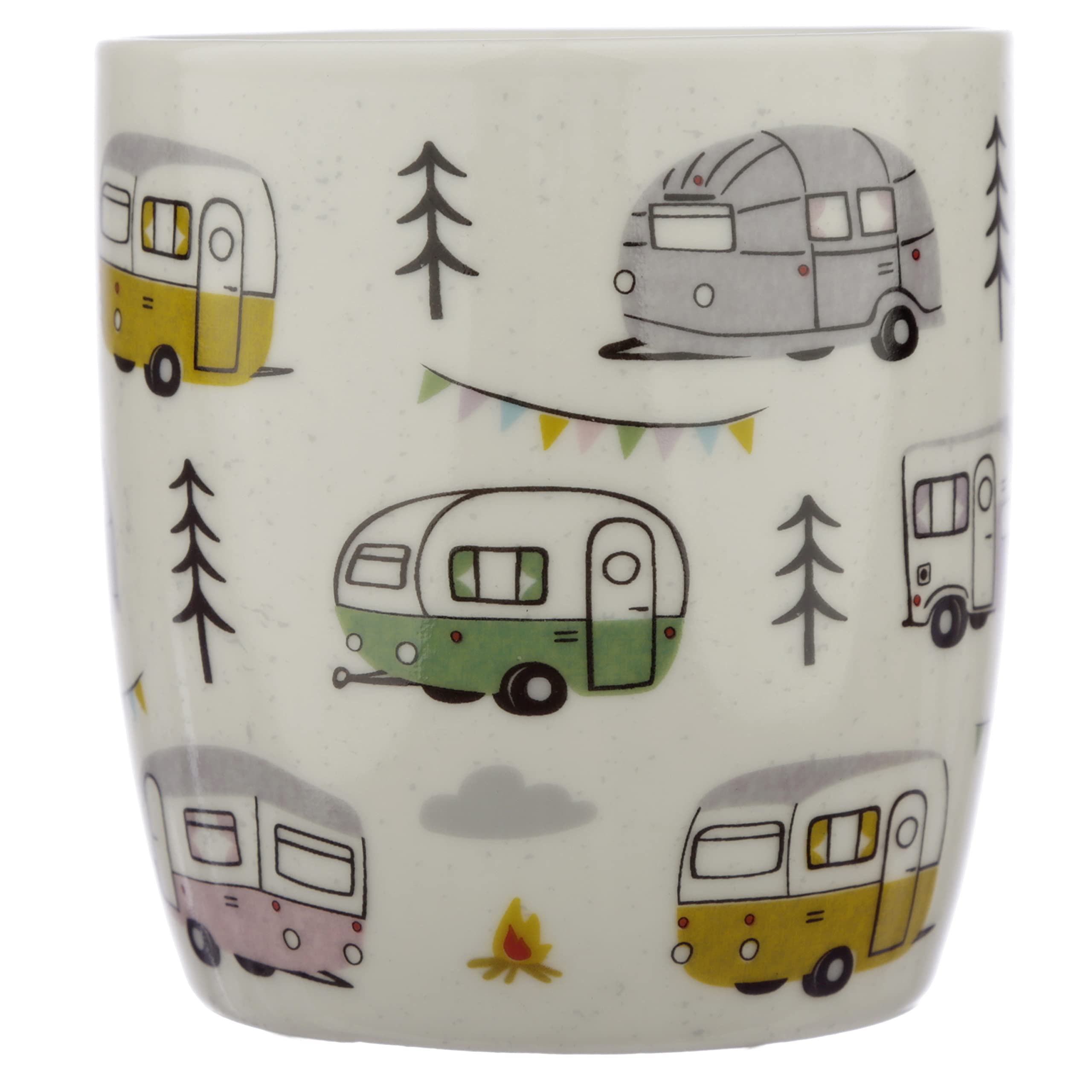 Puckator Wildwood Caravan Porcelain Tea Coffee Mug Funny Home Accessories Cute Gifts For Girlfriend Large Mugs For Men Women Hot Drinks Cute Cups Presents Secret Santa Gift Cup Set