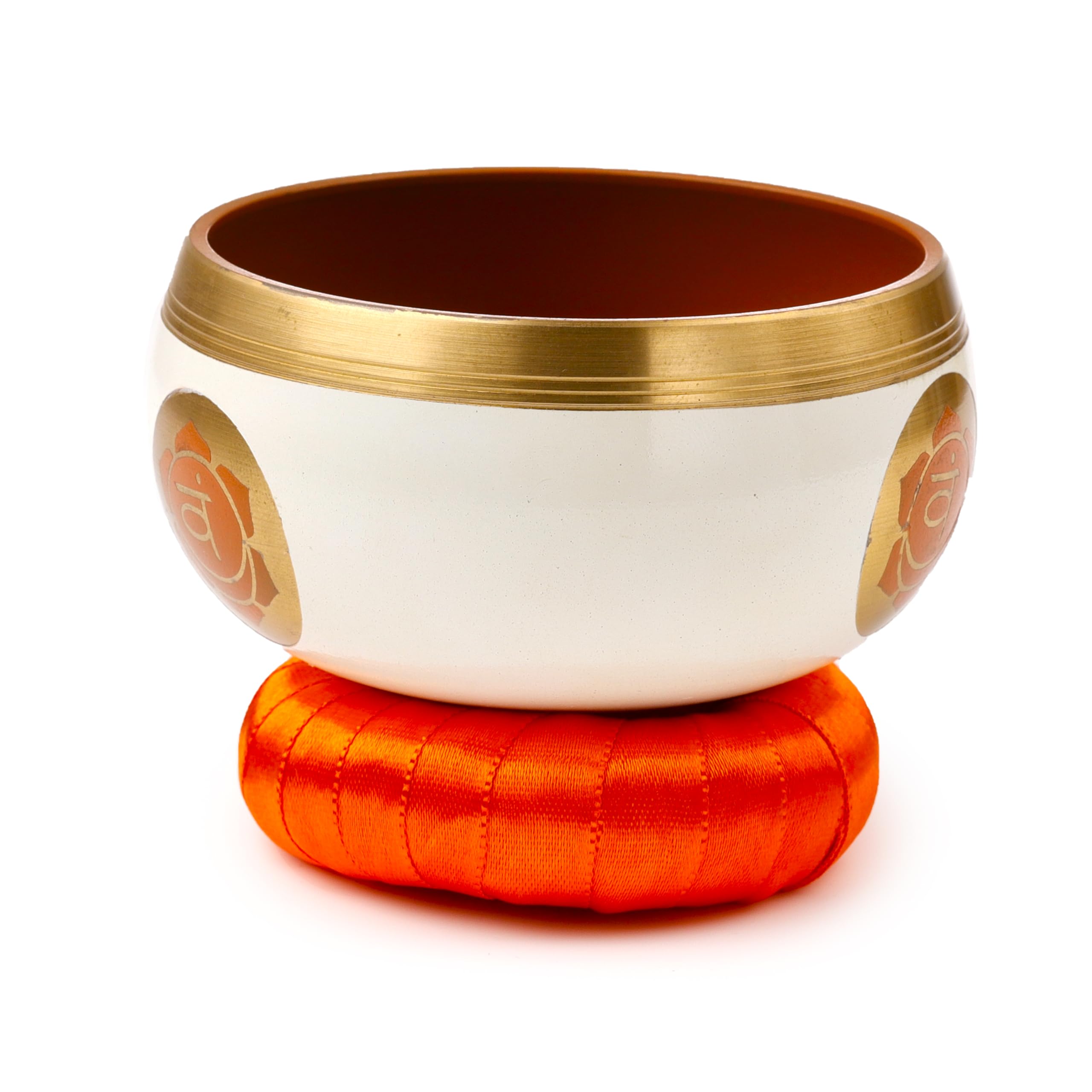 Puckator Sing07 Singing Bowl Orange Chakra