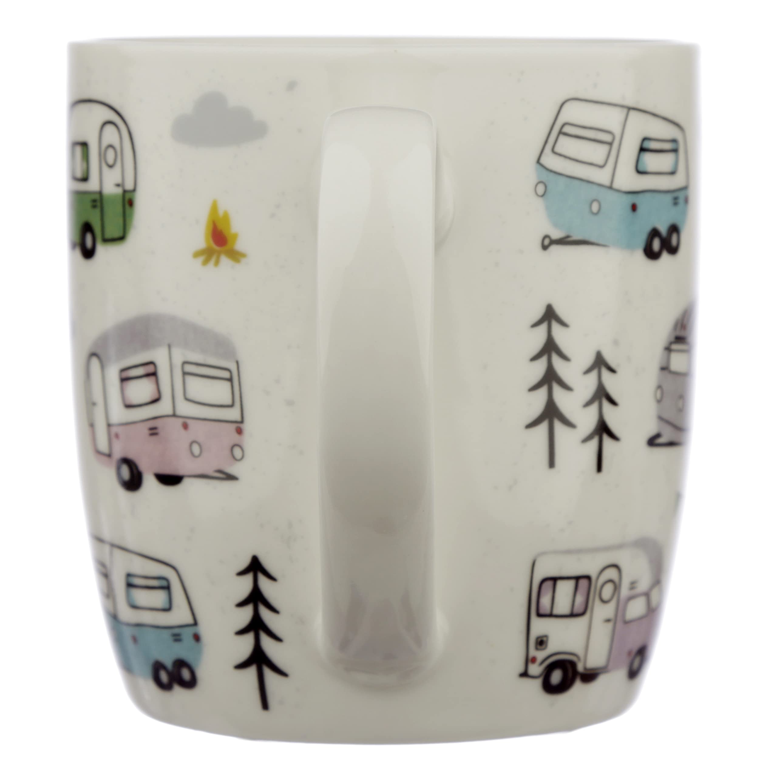Puckator Wildwood Caravan Porcelain Tea Coffee Mug Funny Home Accessories Cute Gifts For Girlfriend Large Mugs For Men Women Hot Drinks Cute Cups Presents Secret Santa Gift Cup Set