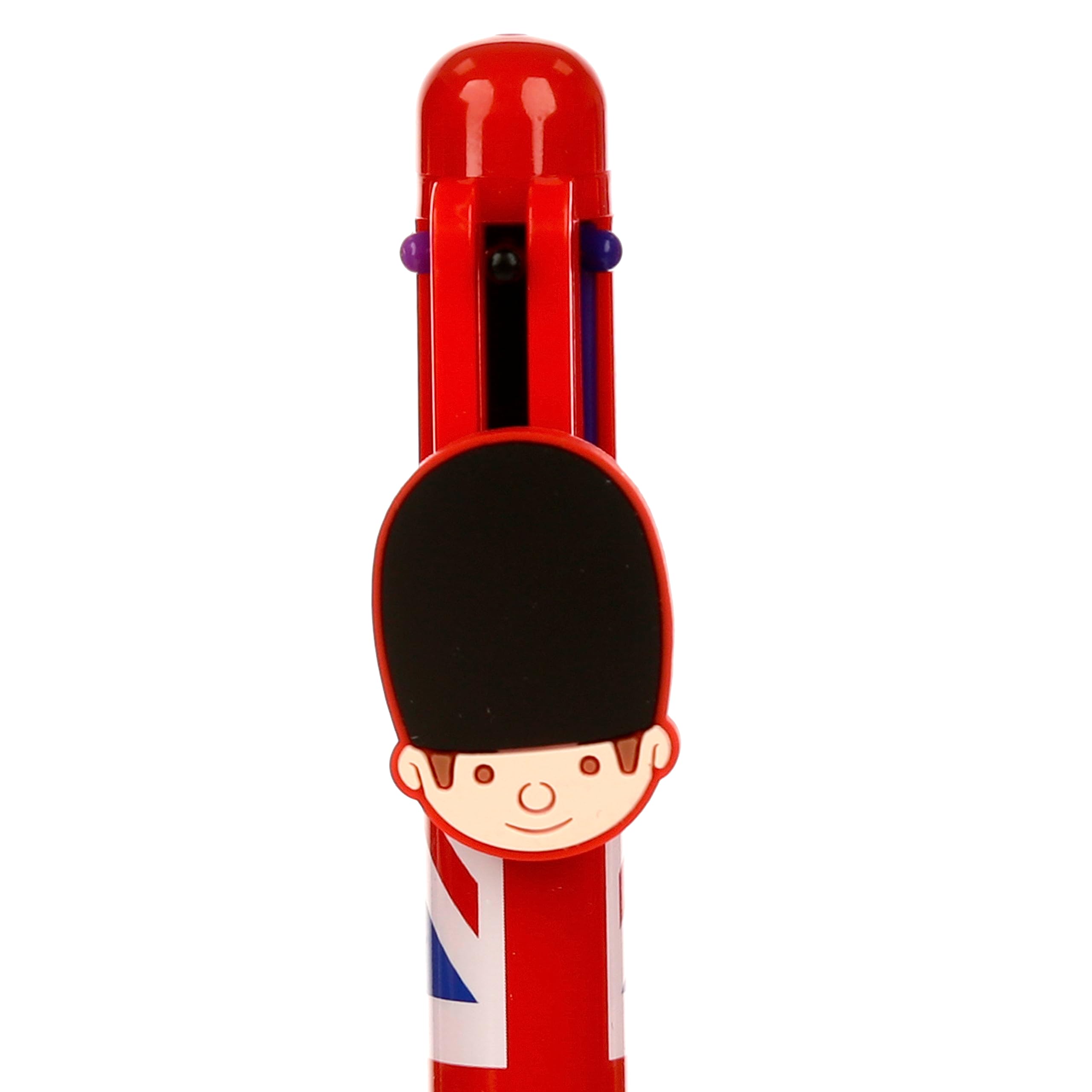 Puckator Union Jack Multi Colour Pen 6 Colours