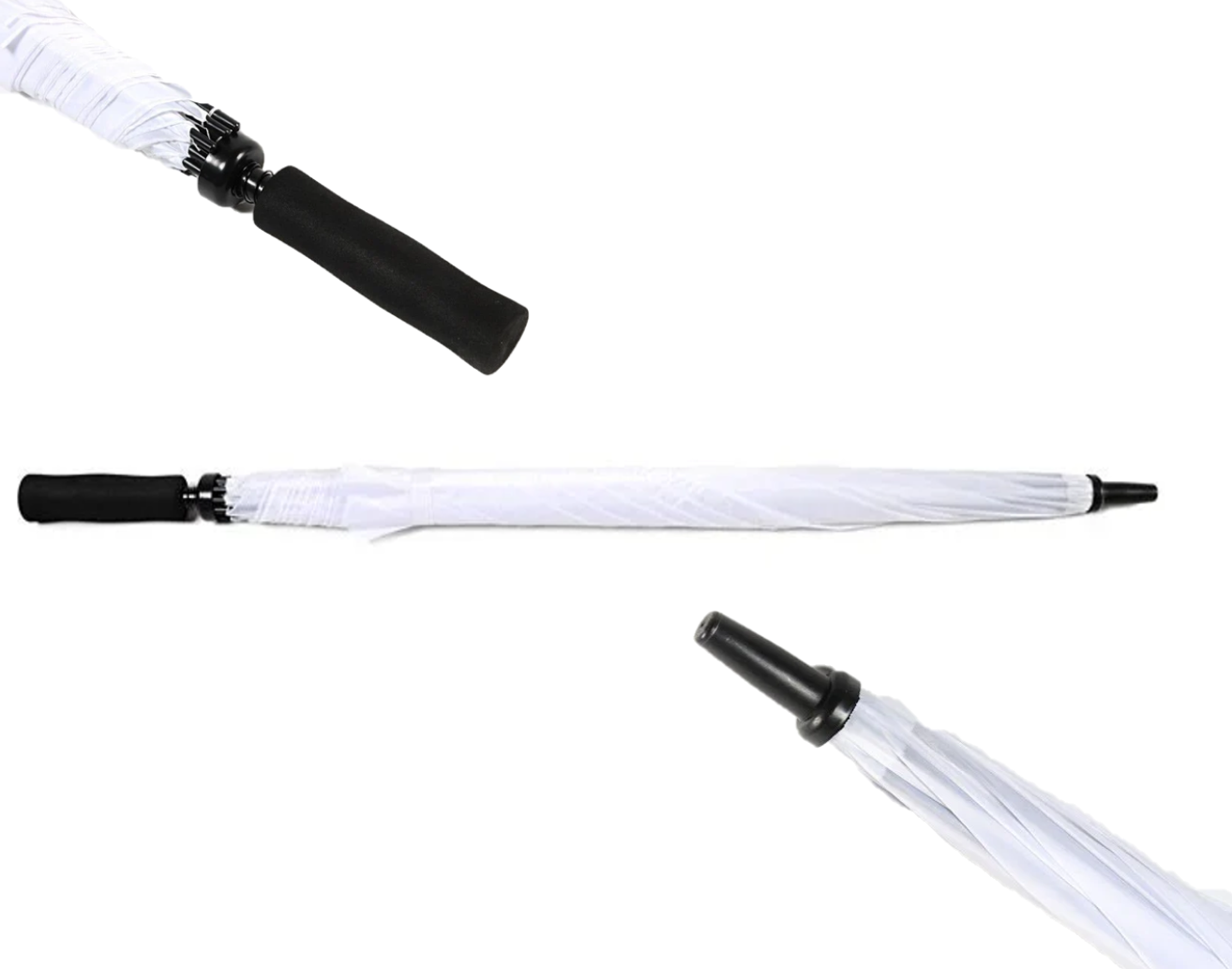 The Jolly Brolly – Brilliant White Golf Umbrella