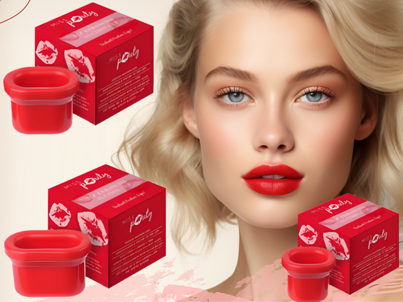 Miss Pouty Lip Enhancing Suction Cup (Single or Set of 3)