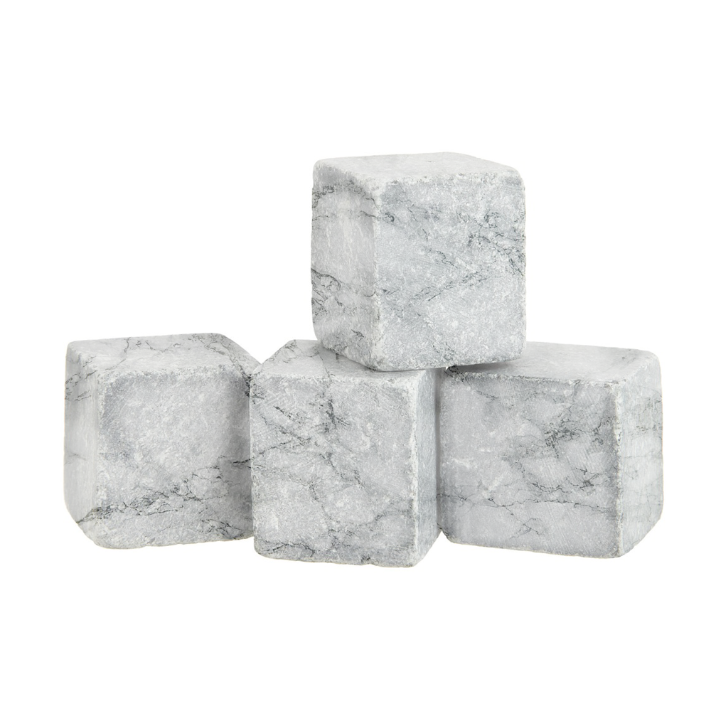 Granite Whiskey Ice Cooler Stones (Reuseable)
