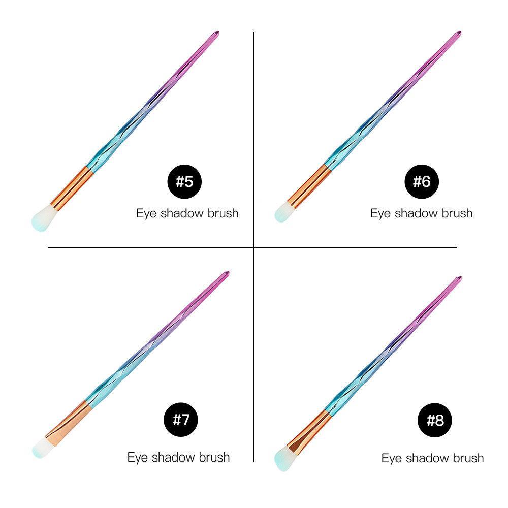 20pc Diamond Make Up Brush Sets - 2 Colour Choices