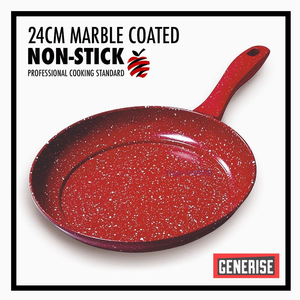 24CM Marble Coated Frying Pan