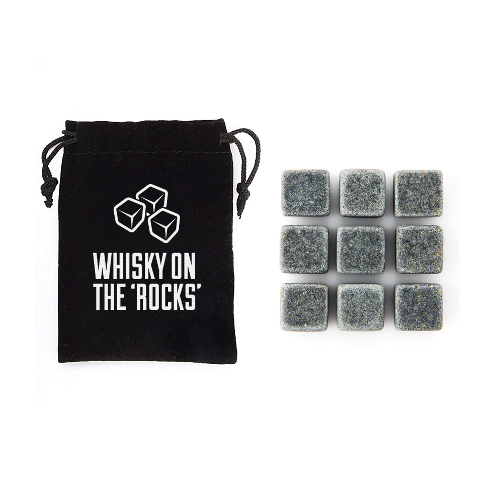 Granite Whiskey Ice Cooler Stones (Reuseable)