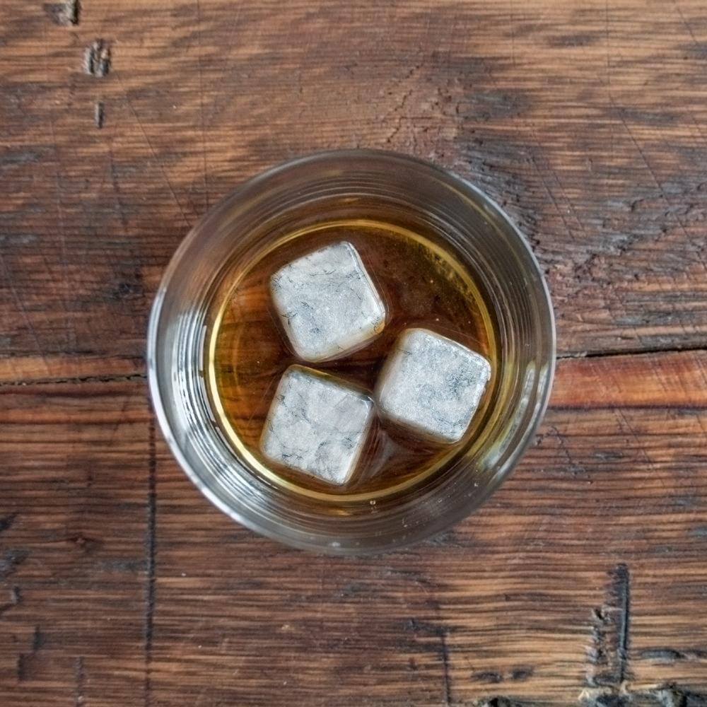 Granite Whiskey Ice Cooler Stones (Reuseable)
