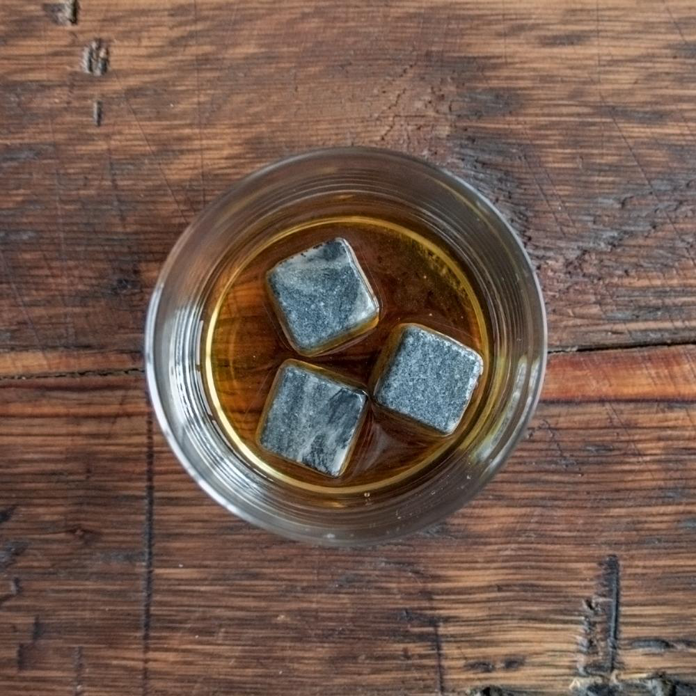 Granite Whiskey Ice Cooler Stones (Reuseable)