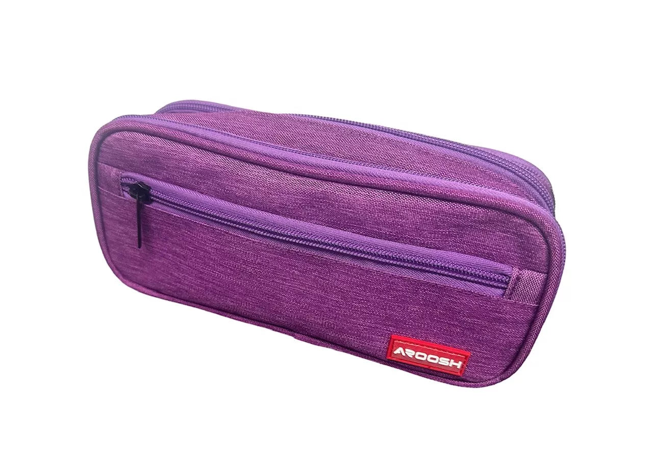 Premium Quality Pencil Cases – Spacious, Durable & Stylish - 4 Pockets & 4 Colours!