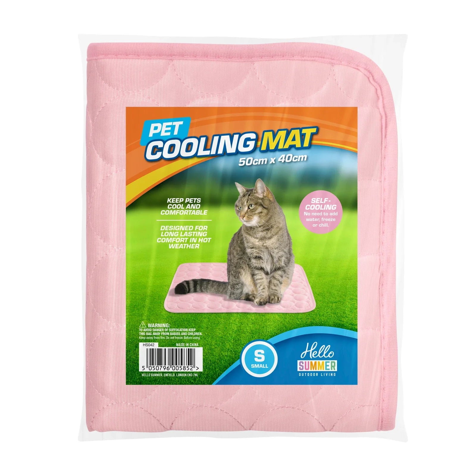 Generise Pet Cooling Mat 50cm x 40cm - Pink