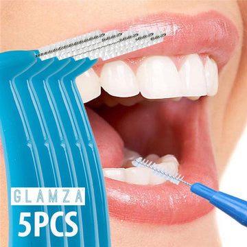 Glamza Interdental Toothbrushes 5 Pack