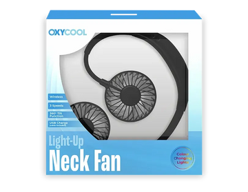Oxycool Portable Neck Fan With Lights