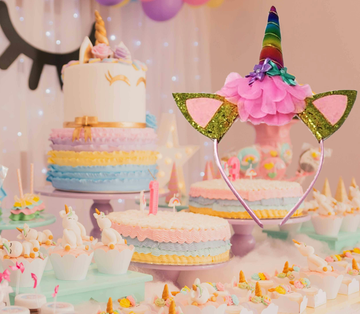Children’s Unicorn Headbands – Cute & Comfortable - Ideal For Birthdays, Fancy Dress, Play Time!