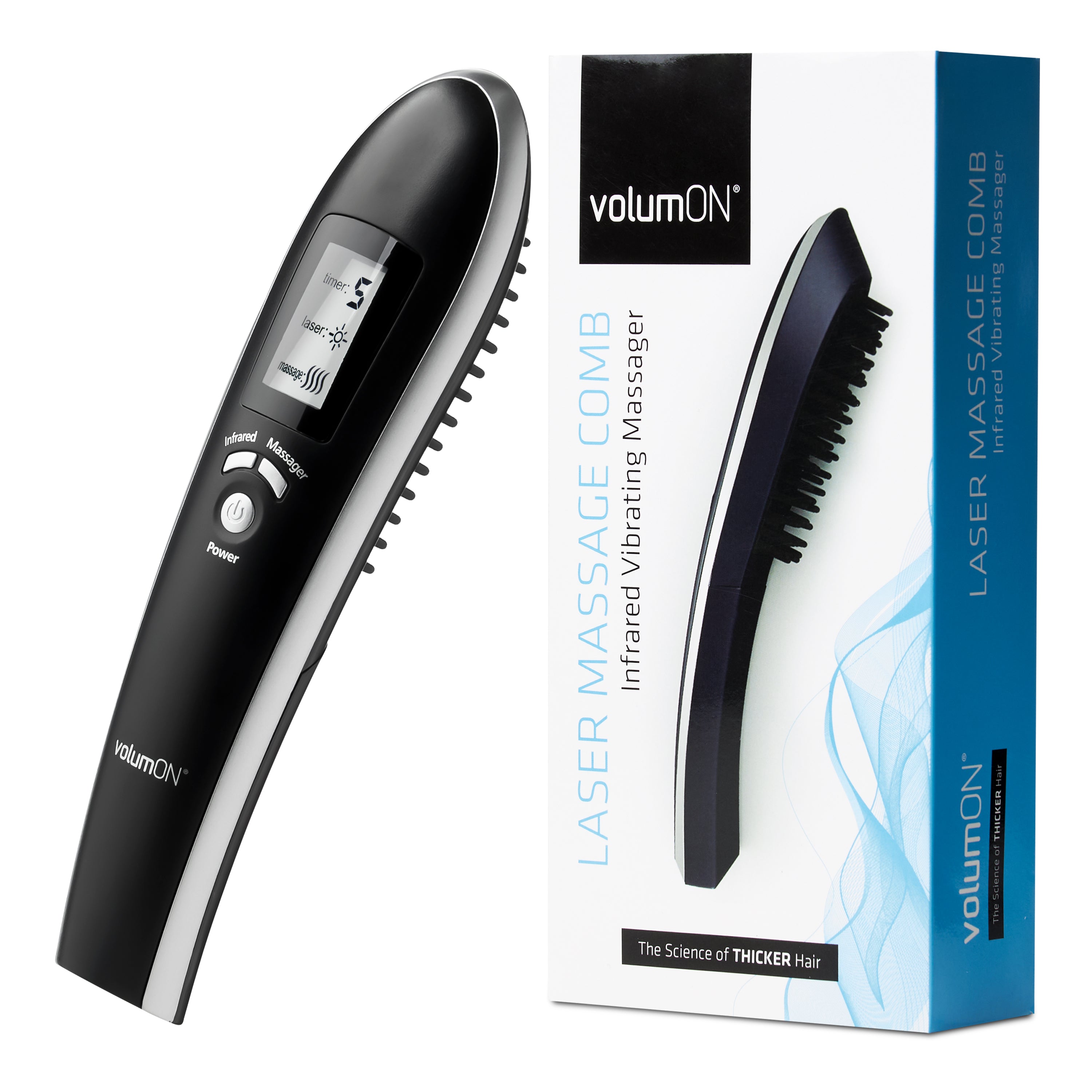 Volumon Laser Hair Massage Comb – Stimulate Hair Growth & Boost Scalp Health