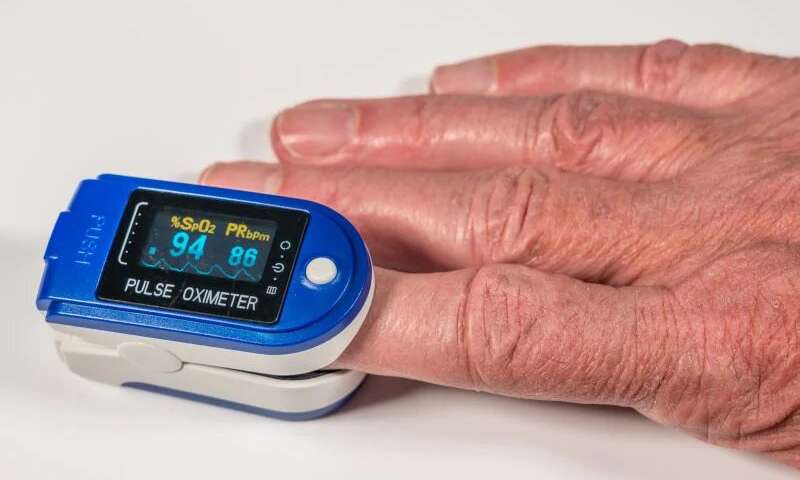 Generise Oximeter Finger Tip Pulse - Blue