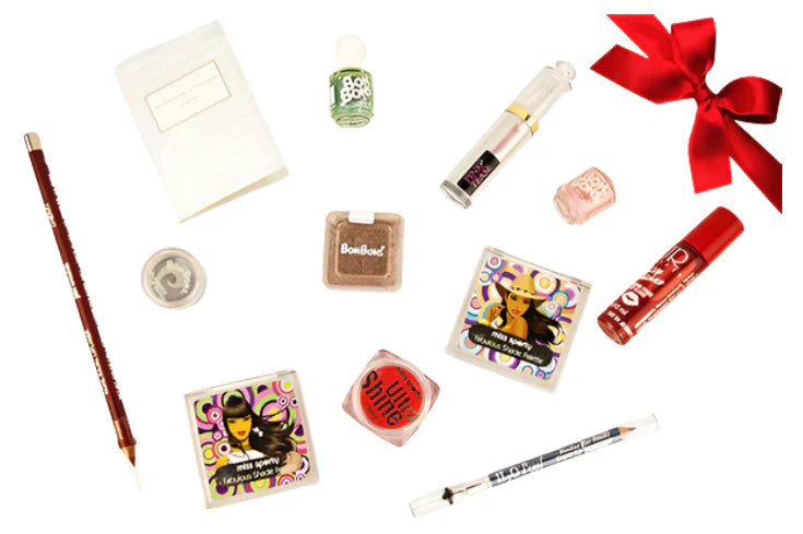 12pc Surprise Beauty Box Plus Red Gift Bag